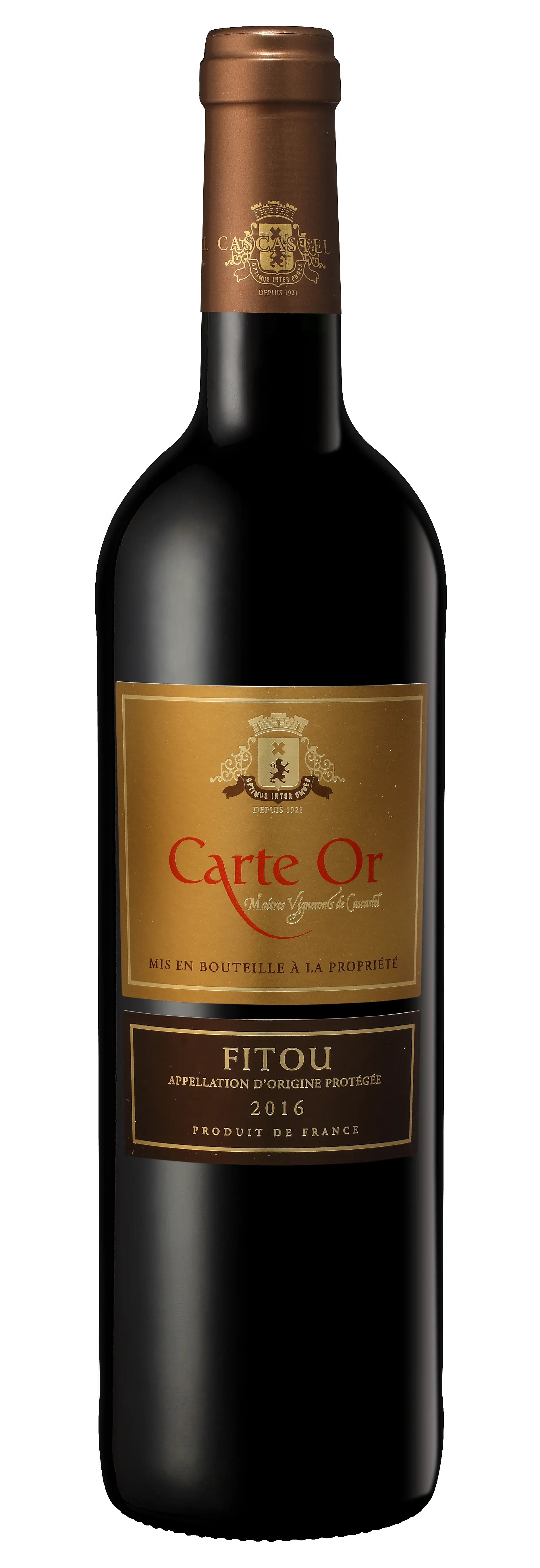 Les Points De Douleur De Fitou Carte AOC Fitou Carte Or 2014 Vignoble Cascastel