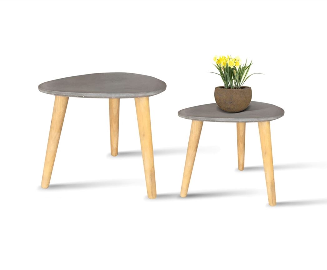 FIBER CEMENT OVAL TABLE Vina Concepts