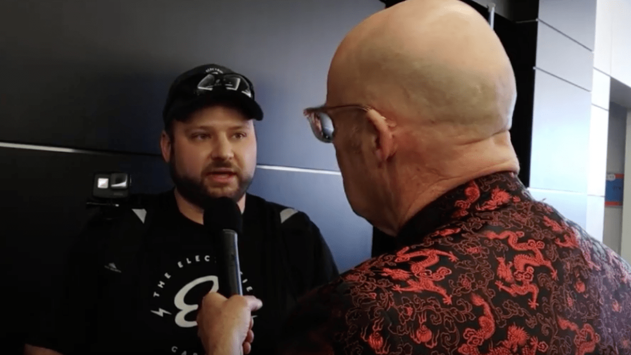 How did Chad Hrencecin start an EV garage with Rich Rebuilds and will