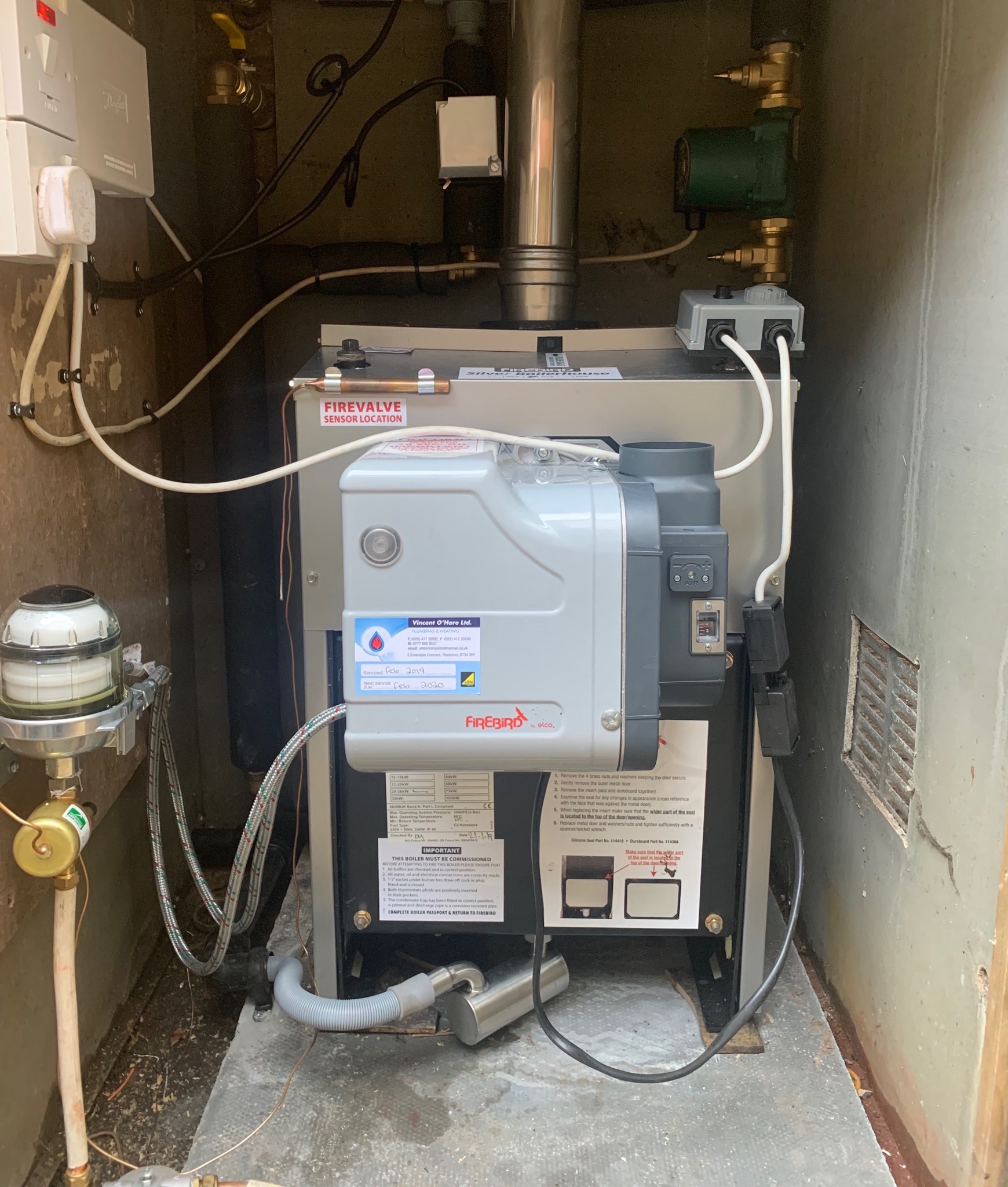 Gas Boiler Services in County Down Vincent O'Hare Ltd