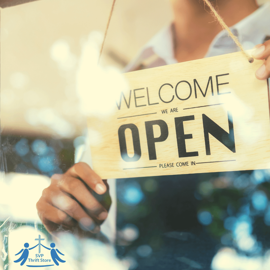 Thrift Store is Open St Vincent Place