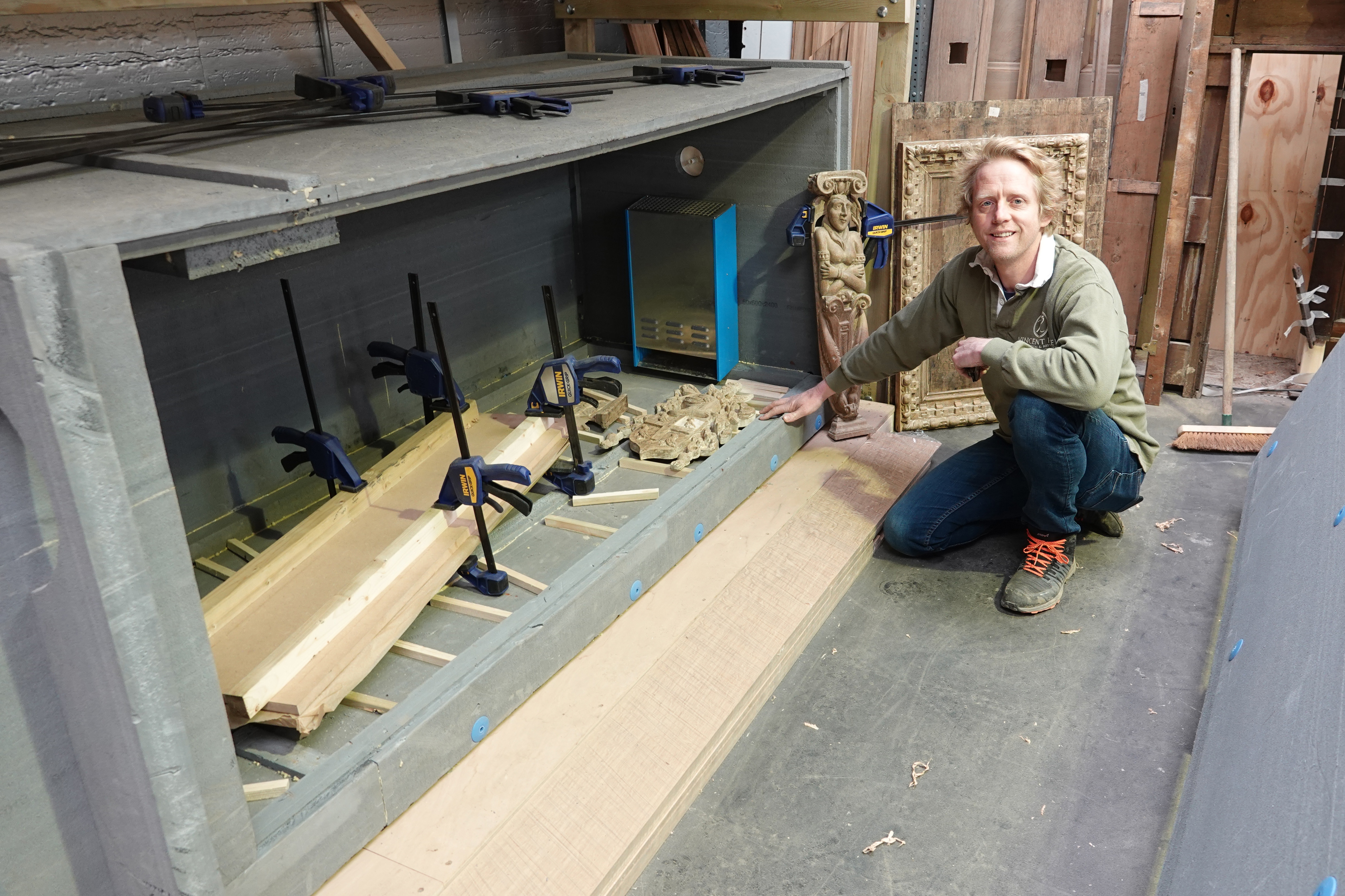 Logosol kiln adapted to preserve the past Woodwork Restoration UK