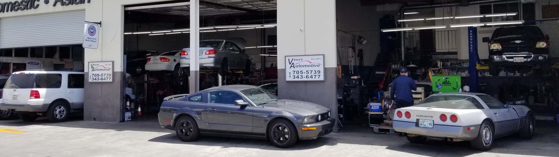Auto Repair, Reseda CA Vince's Automotive