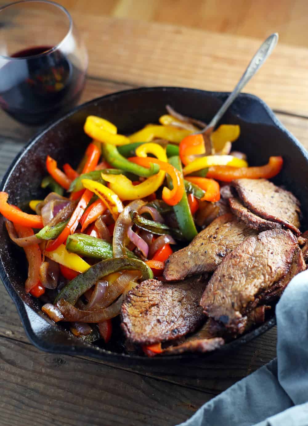 Smoked TriTip Fajitas Vindulge