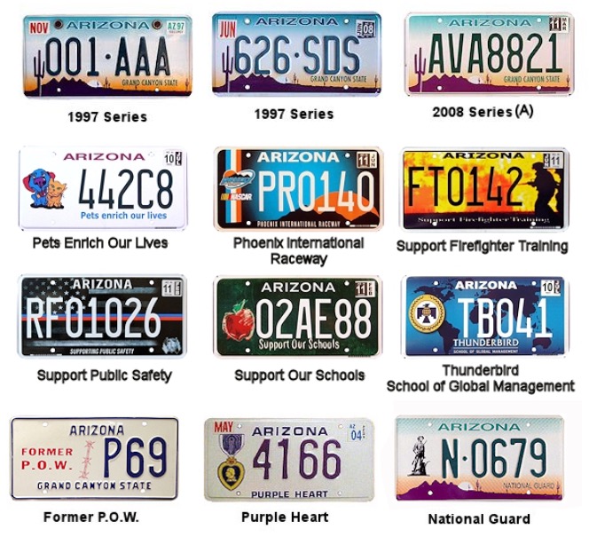 License Plate Change Az at Amy Lawrence blog