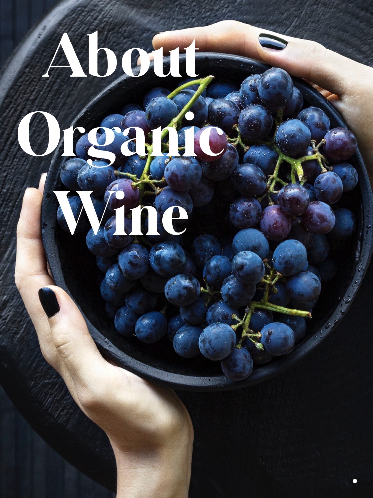 About Organic Wine