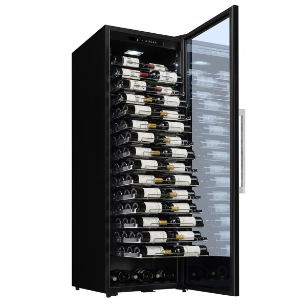 Cave de vieillissement 152 bouteilles, Présentation horizontale des