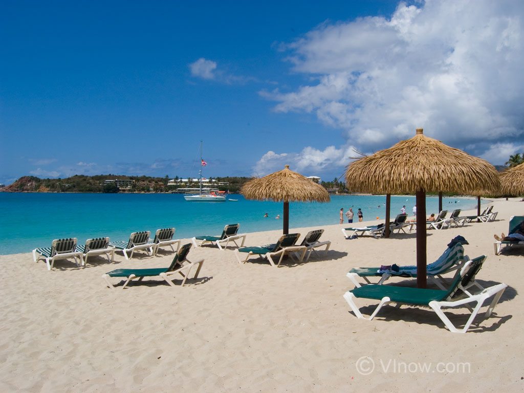 Emerald Beach Wallpaper Virgin Islands
