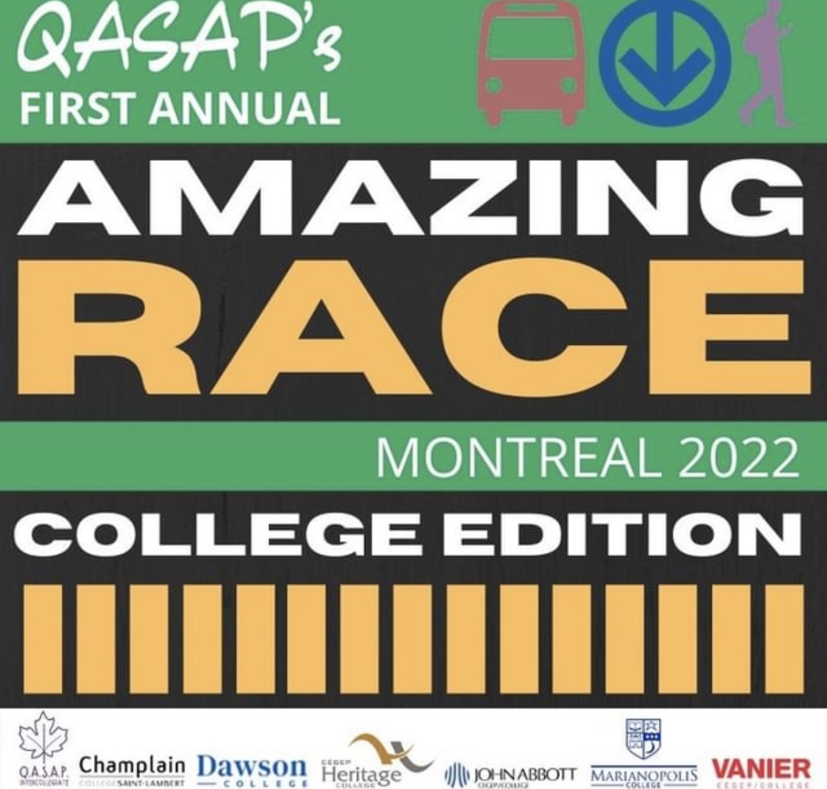 QASAP’s Intercollegiate Amazing Race: College Edition