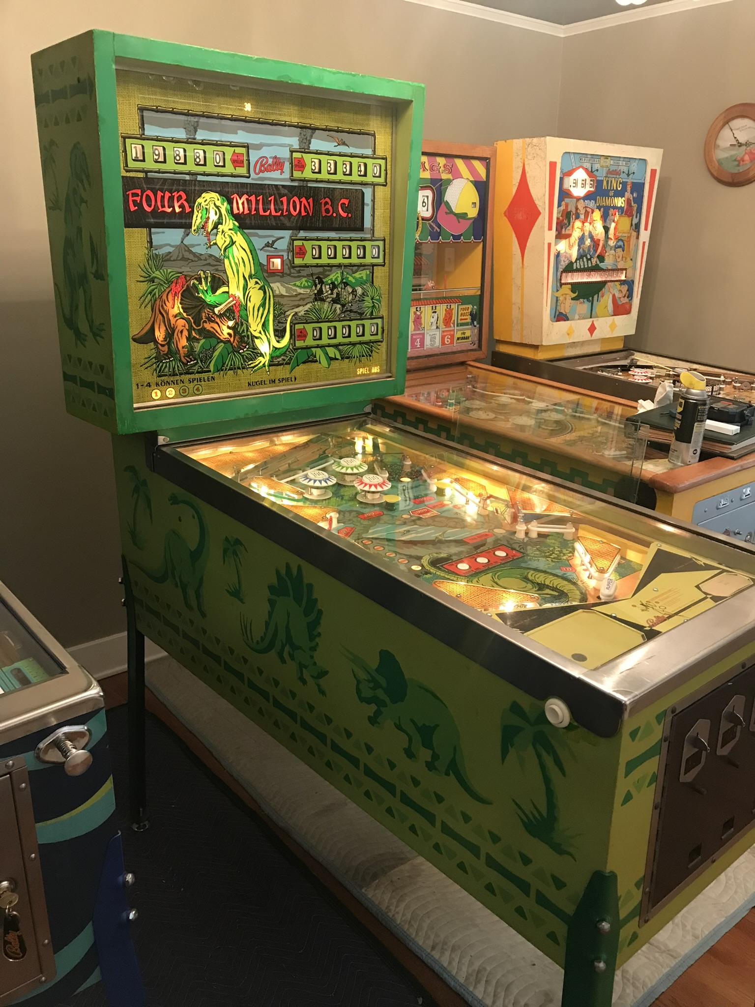 Four Million BC Pinball Machine Vintage Arcade Superstore