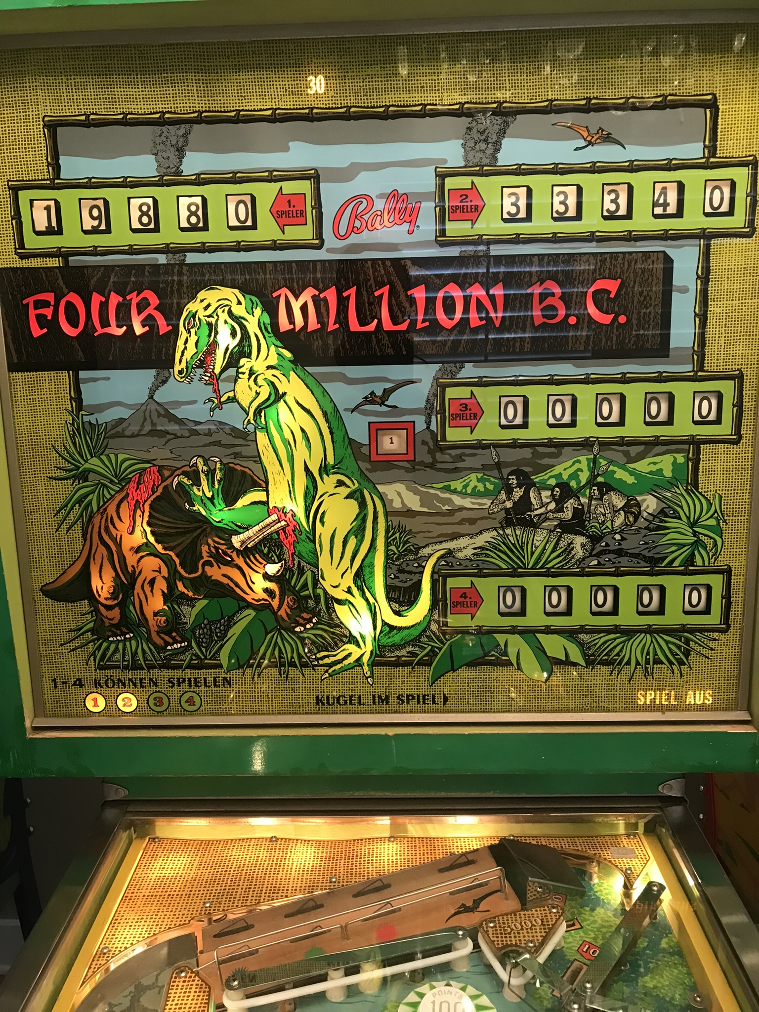 Four Million BC Pinball Machine Vintage Arcade Superstore