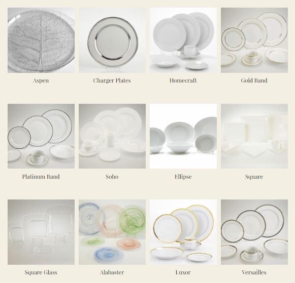 10+ Places to Rent Dinner Plates in Toronto • Brand Glow Up