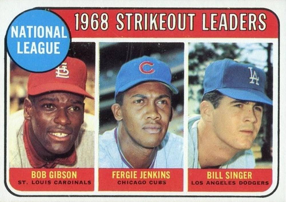 1969 Topps Bob Gibson 12 Baseball Card Value Price Guide