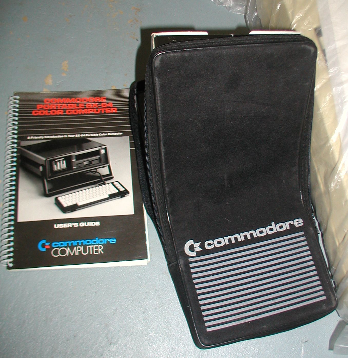 Vintage Computer Photos subject commodore SX64 computer history
