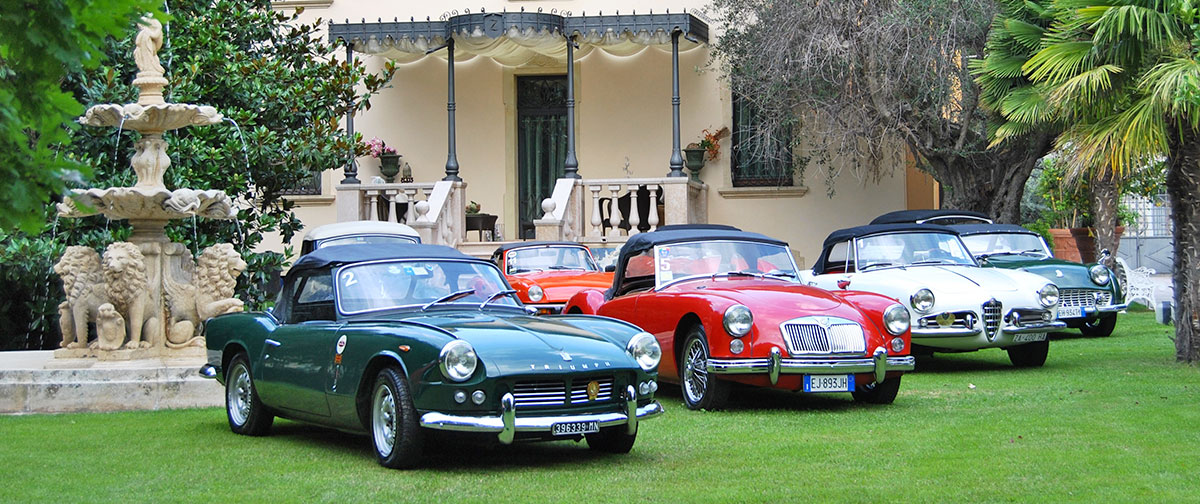 Rent a vintage car in Italy