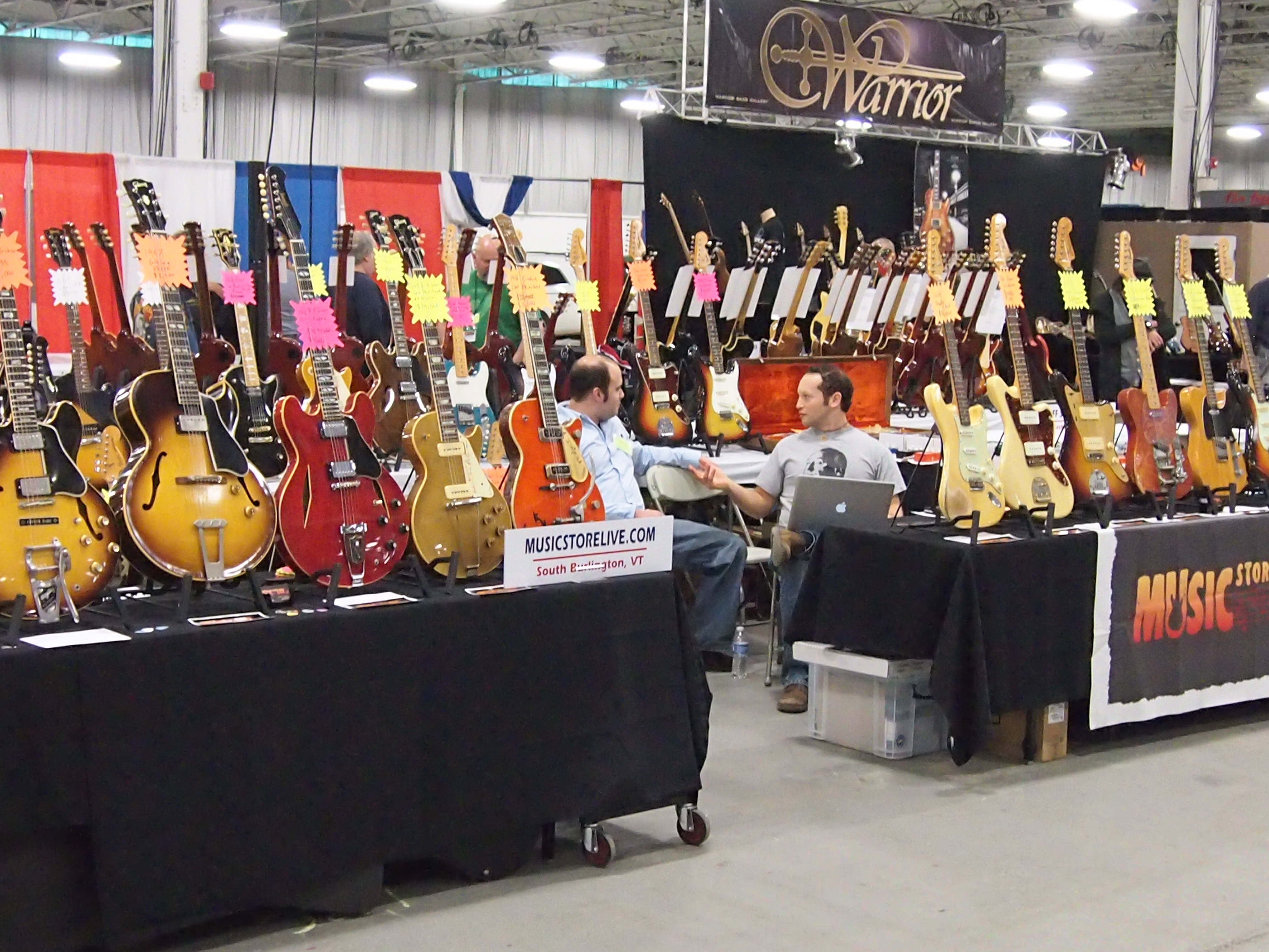 booth. Vintage Guitar® magazine