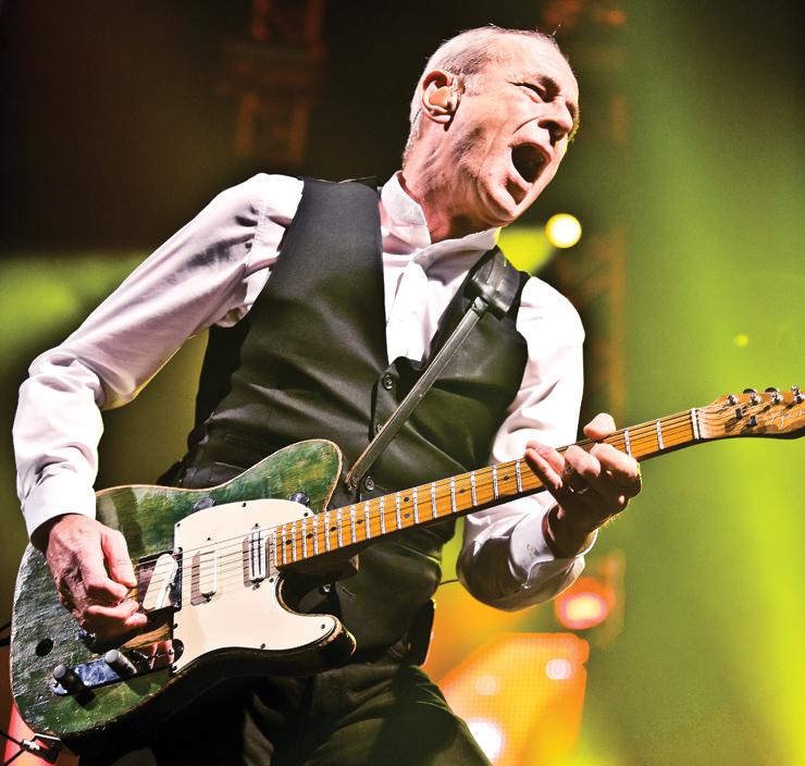 Status Quo's Francis Rossi Vintage Guitar® magazine