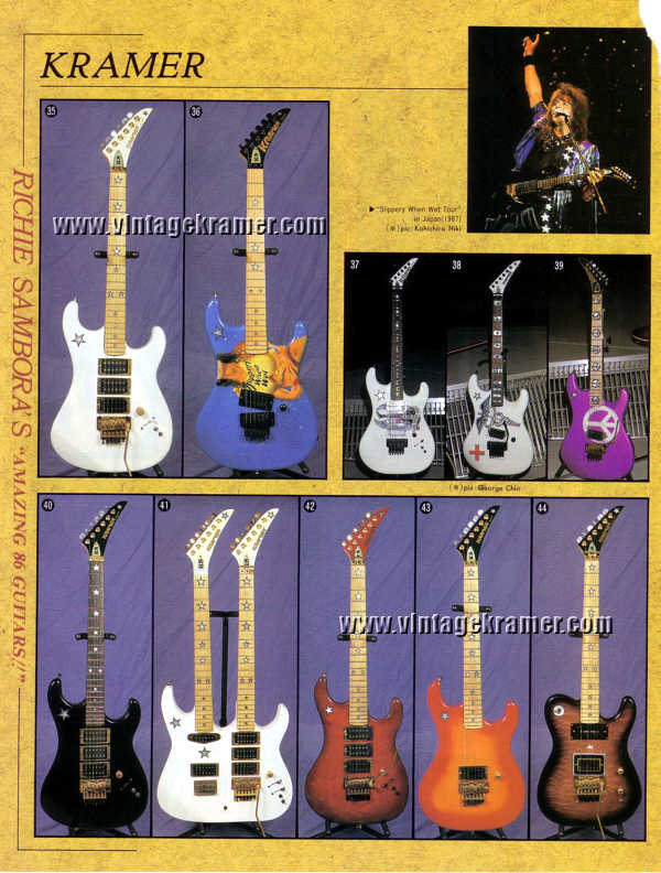 Endorsee Kramer Guitars