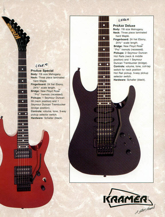 Review Kramer ProAxe Deluxe USA