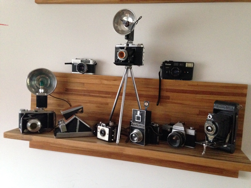Great vintage collection Photo Cameras Vintage Man Stuff