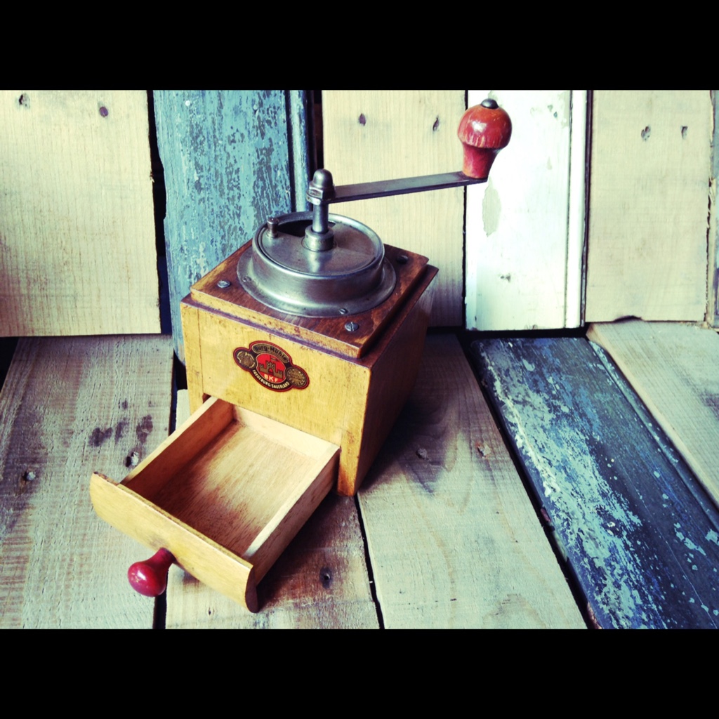 BKF Coffee grinder BurgMuhle Germany 1950 Vintage Man Stuff