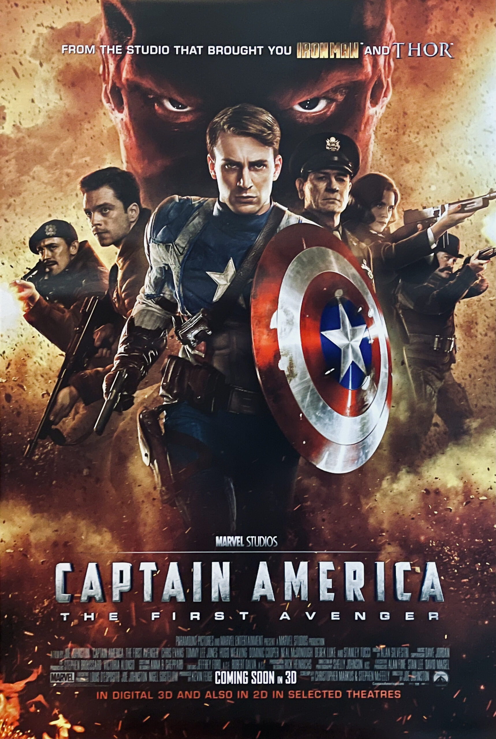 Captain America The First Avenger Movie Poster Super Hero Marvel(04)