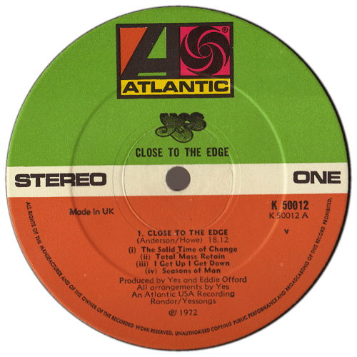 Vintage Vinyl Record Labels Progressive Rock Music Forum