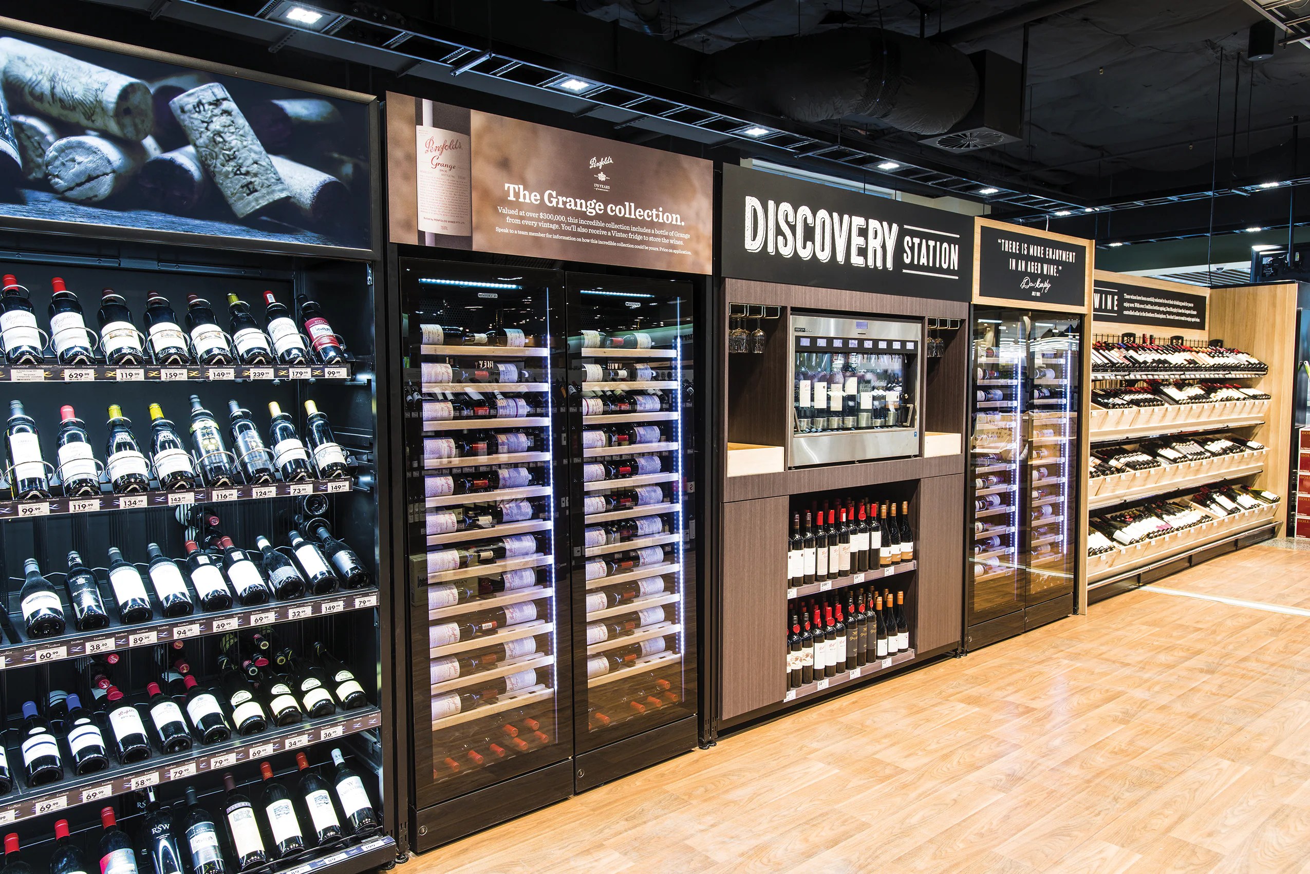 Dan Murphy's Double Bay Wine Storage Design Project Vintec SG