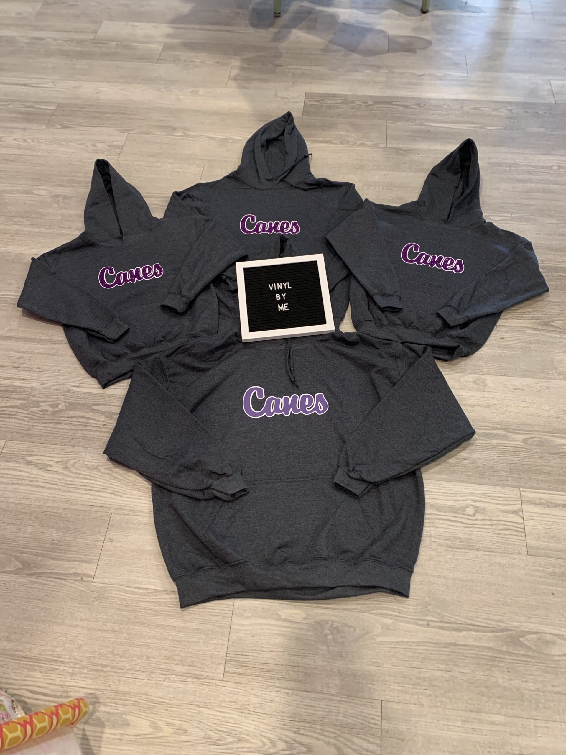 Canes Hoodie Vinyl By M.E.