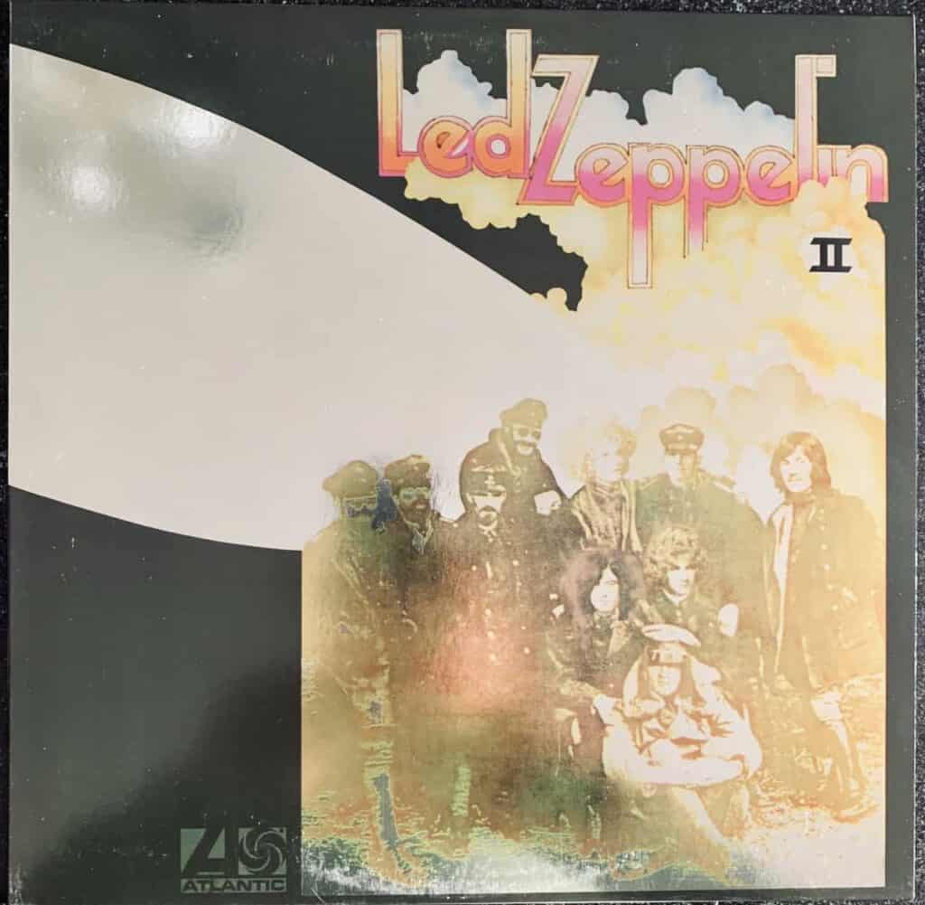 Led Zeppelin ‎ Led Zeppelin II (Chrome) Vinyl Pussycat Records