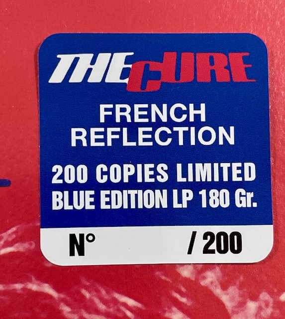 The Cure French Reflection (Promo) Vinyl Pussycat Records