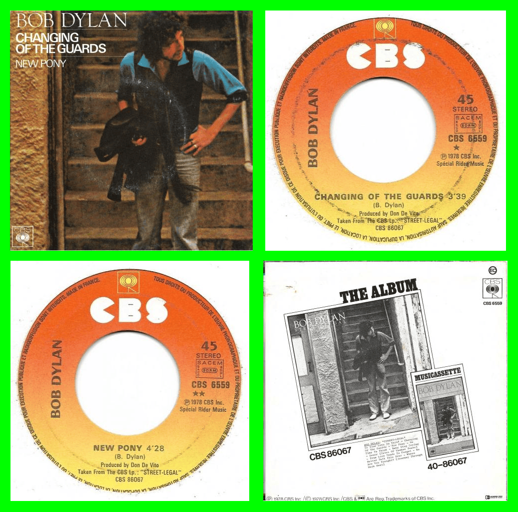 Acheter disque vinyle Changing of the guards Bob Dylan à vendre