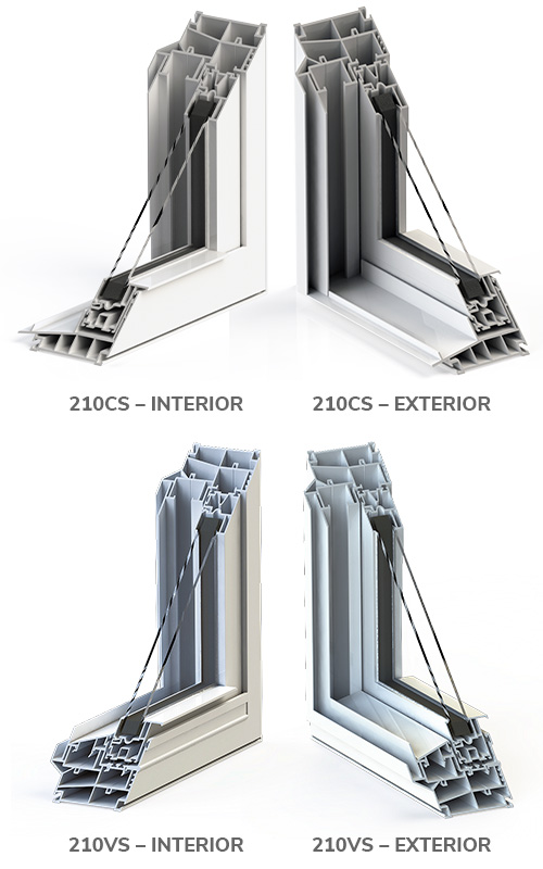 210CS/210VS DOUBLE HUNG Vinyl Window Designs Ltd.