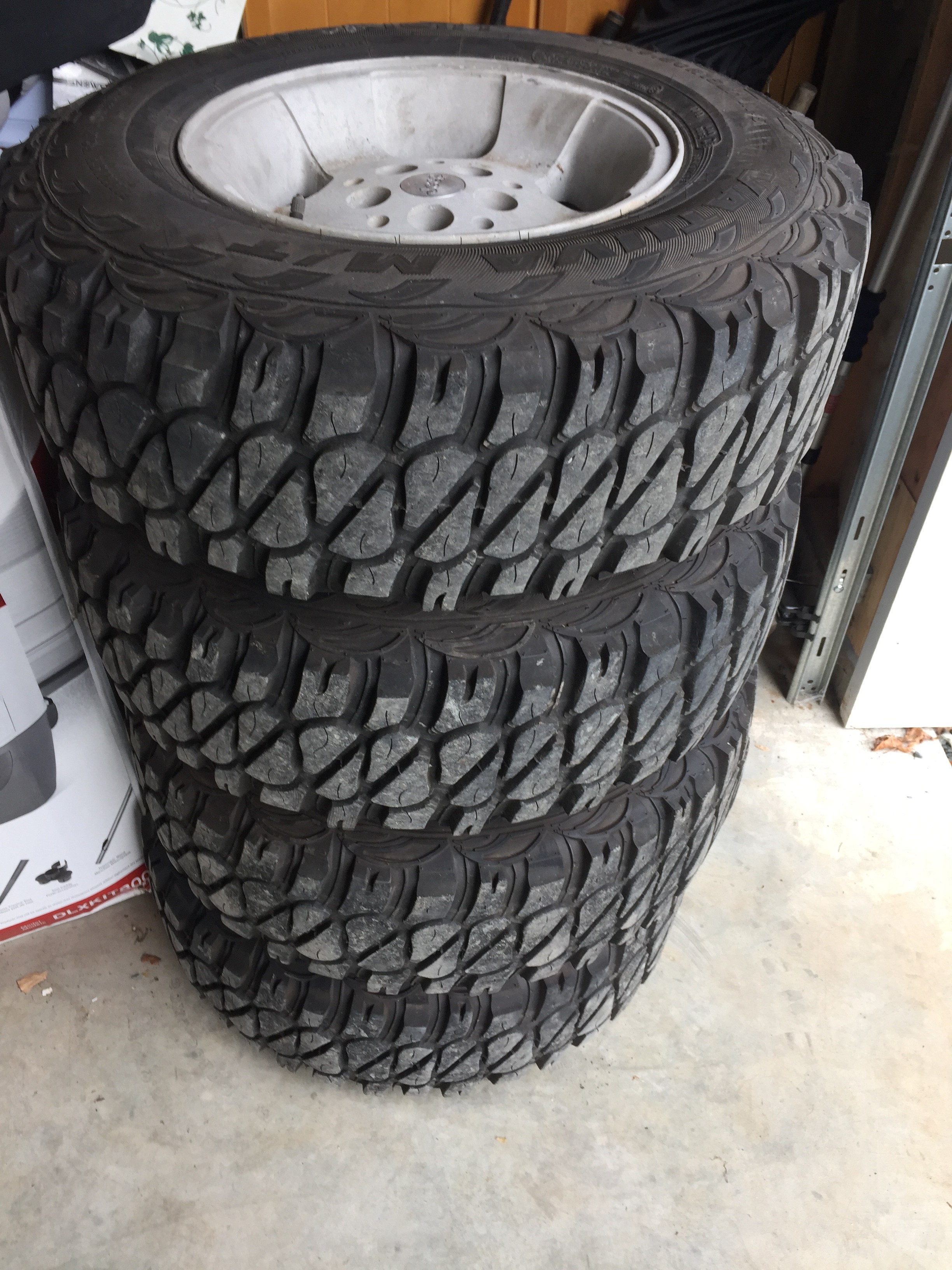 The official motor trend magazine web site featuring the latest new cars, car reviews and news, concept cars and auto show coverage, awards, and much more. SOLD : Set of 4 15" Nokan Vativa M/T Tires (30x9.5x15) and