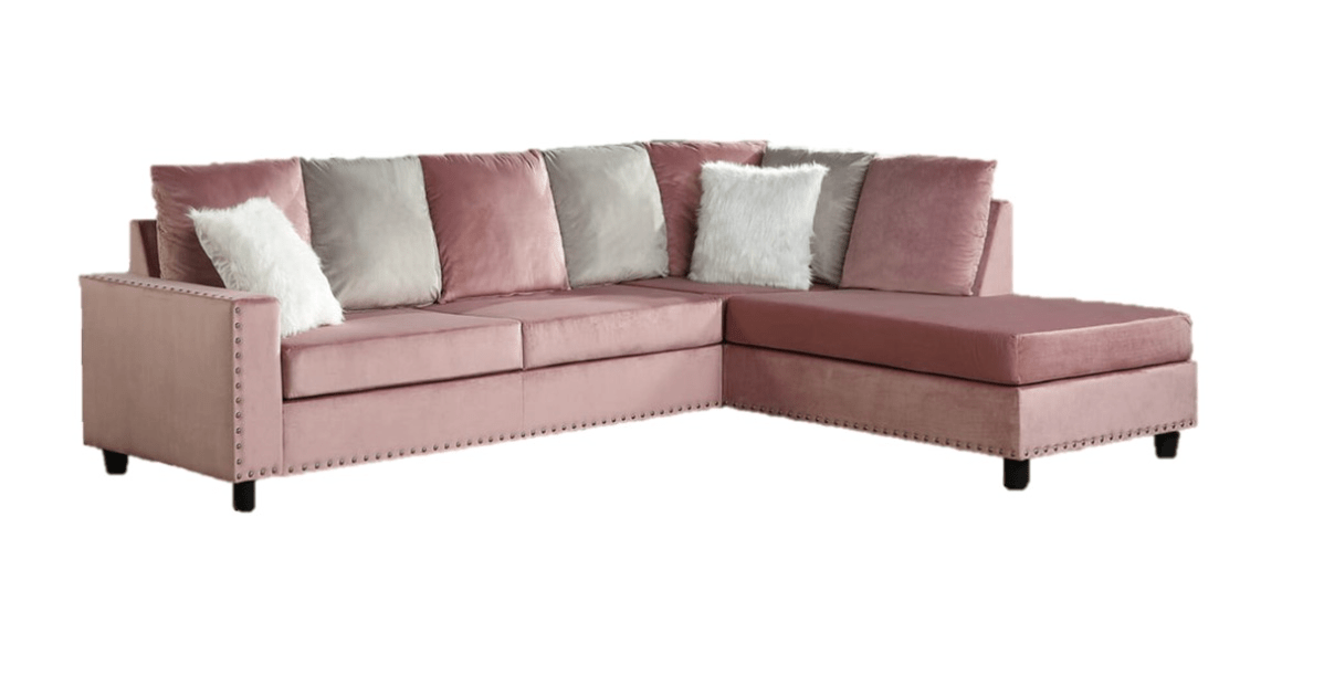 Cindy Sectional Violet Vintage Rentals