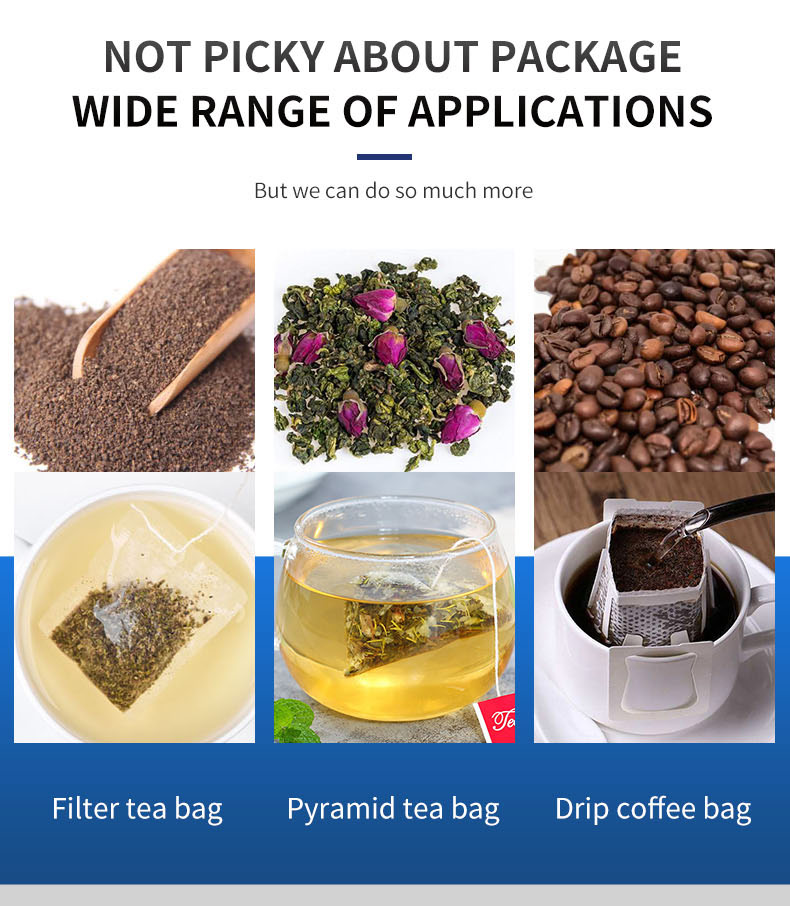 herbal tea bag packaging machine Drip coffee bag Pyramid tea bag