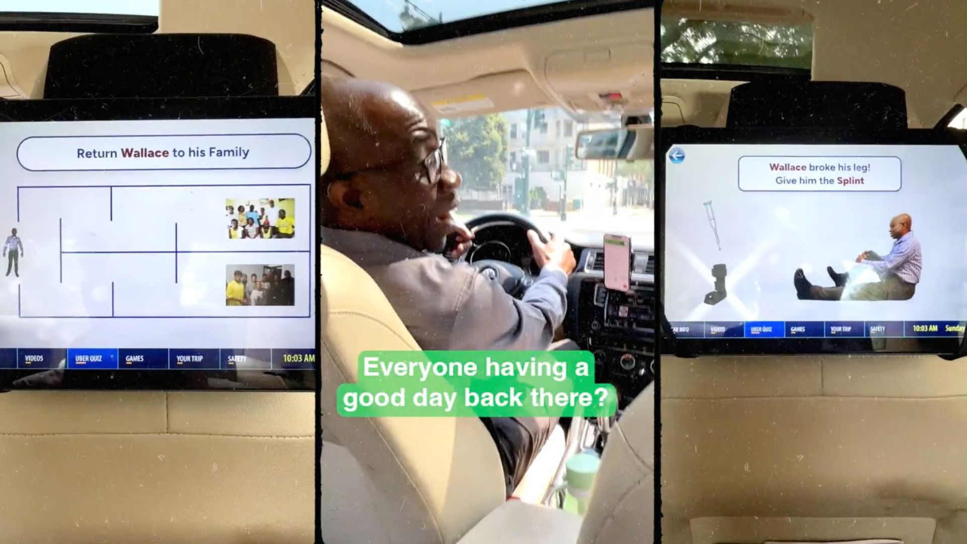 Uber Driver Develops Interactive Passenger Experience With Fun Game