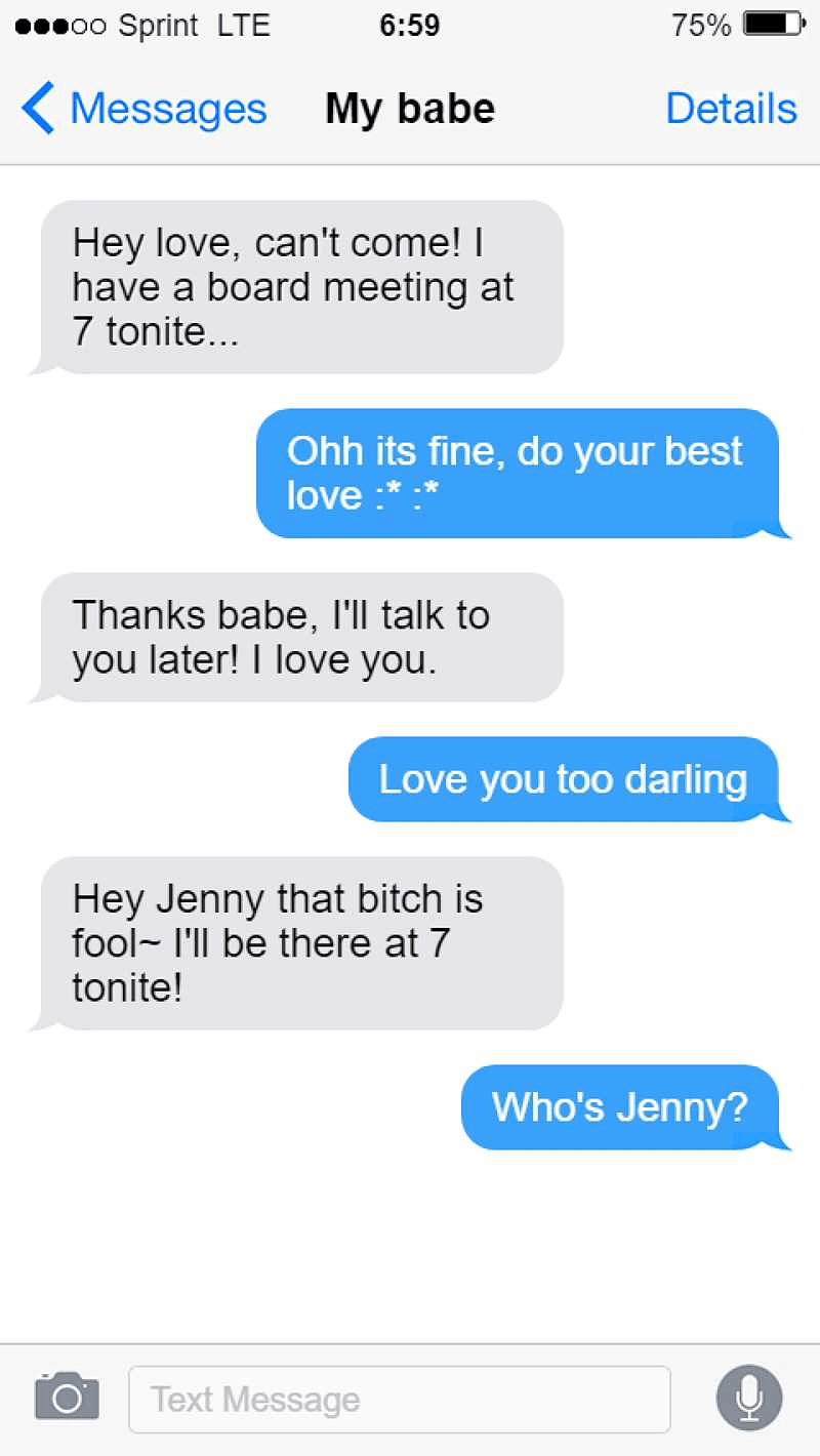 Cheaters Who Accidentally Text The Wrong Person And Instantly Regretted It