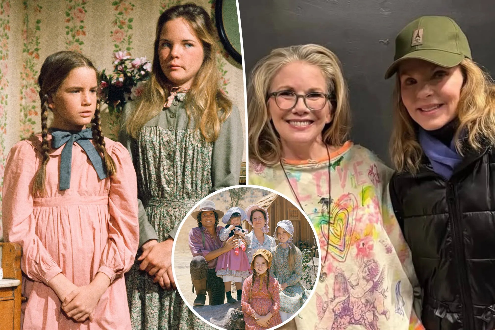 Little House On The Prairie Stars Melissa Gilbert And Melissa Sue