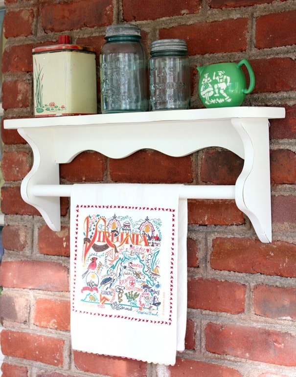 Thrift Shop Shelf Makeover Sweet Pea