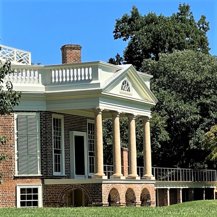 Touring Poplar Forest Summer Home of Thomas Jefferson Sweet Pea