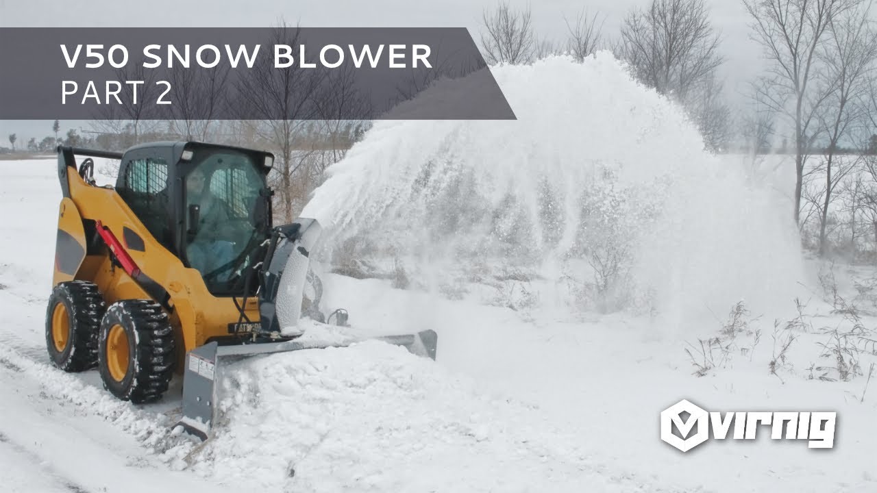 V50 Snow Blower Attachment • Virnig Mfg