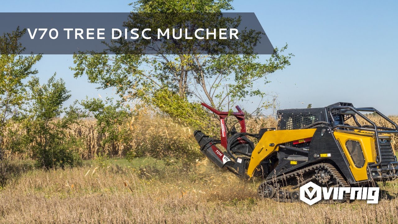v70 Tree Disc Mulcher Virnig Manufacturing