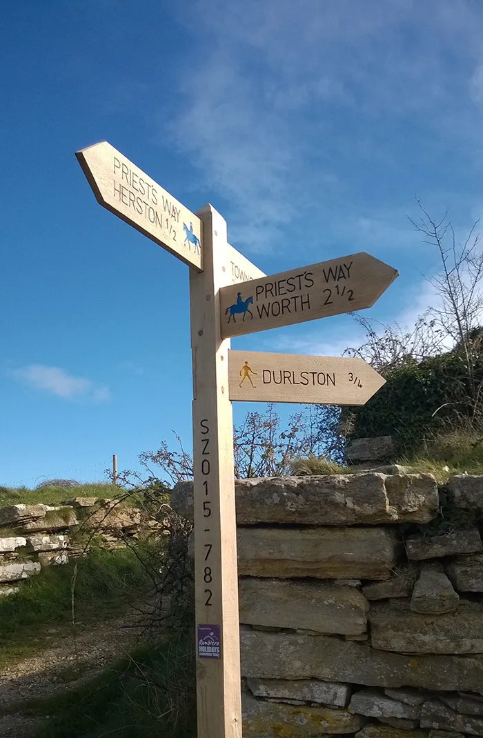 On to the Priests Way Swanage Gallery 1546