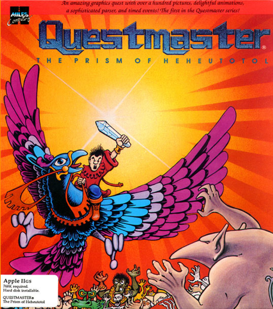 Virtual Apple 2 Online disk archive Questmaster I