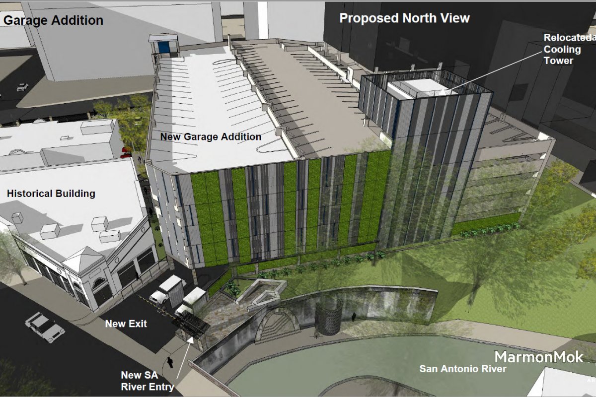 San Antonio USAA Garage Addition, Street Closure Planned