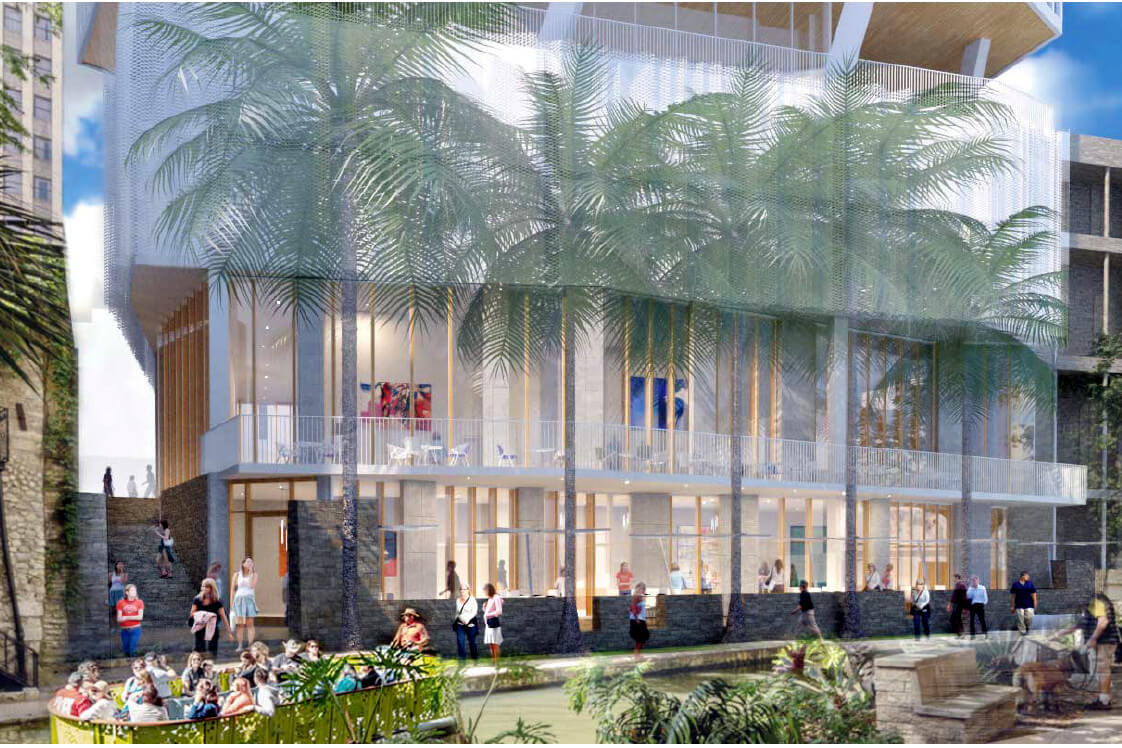 San Antonio Floodgate Residential Tower Project on River Walk Doubles