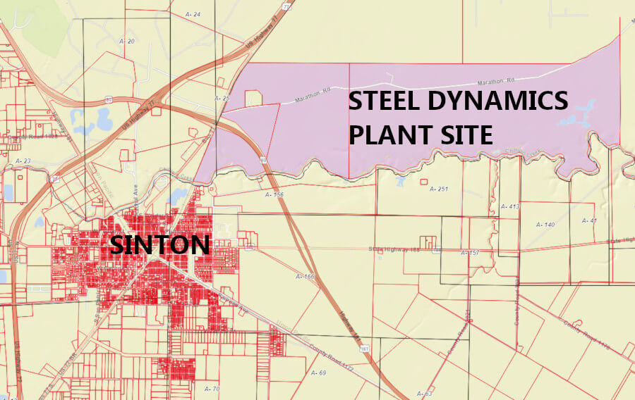 Sinton Steel Dynamics On Track to Start Construction 2020 on 1.7
