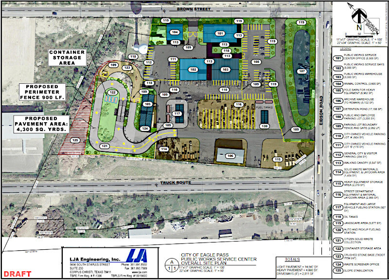 Eagle Pass Architect Selected to Reconstruct Public Works Facility