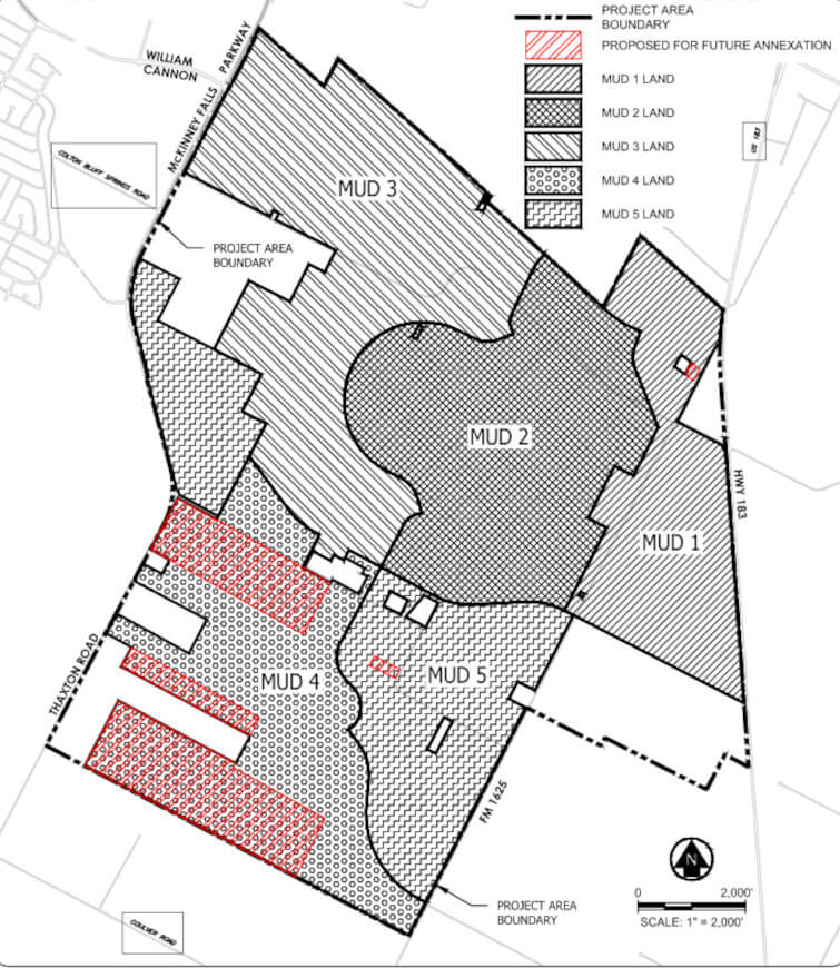 The New York office of a worldwide real estate developer received rezoning on five tracts of